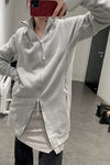 BORIS BIDJAN SABERI Gray Jacket ZIPPER1 FTT00008